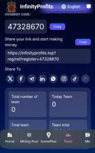 Infinity Profits paga