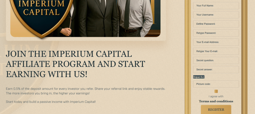 Imperium Capital inversion