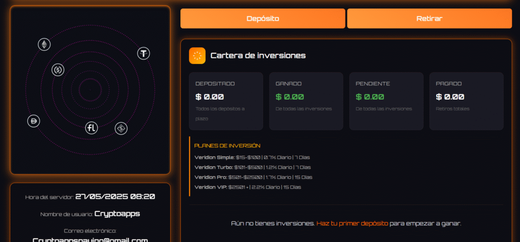 Veridion Trading paga