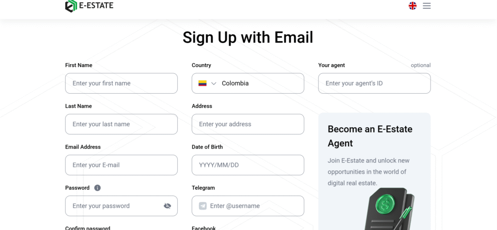E-Estate paga