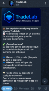 TradeLab paga