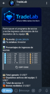 TradeLab inversion
